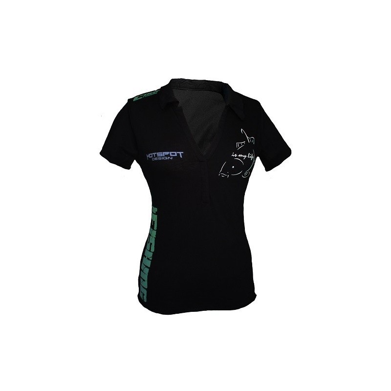Polo de pesca HotSpot Desing CARPFISHING Woman Talla M