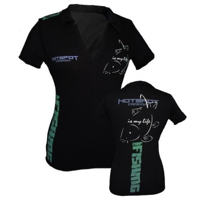 Polo de pesca HotSpot Desing CARPFISHING Woman Talla M