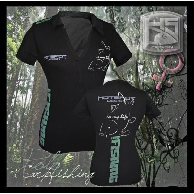 Polo de pesca HotSpot Desing CARPFISHING Woman Talla M