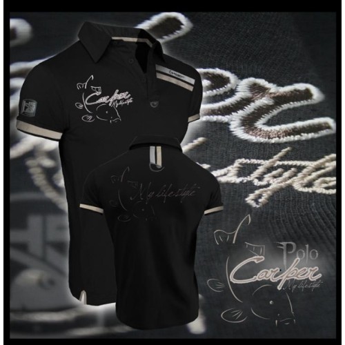 Polo de pesca HotSpot Desing CARPER Talla M