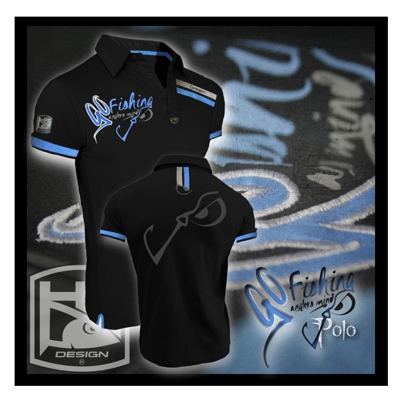 Polo de pesca HotSpot Desing GO FISHING Talla M