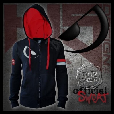Sudadera de pesca HotSpot Desing HOTSPOT black/red Talla M