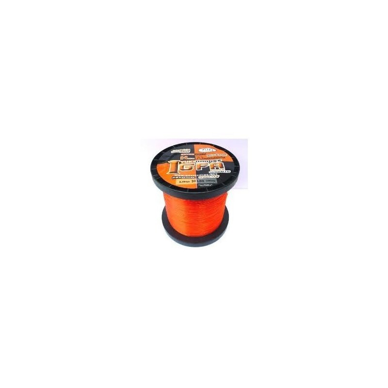 Monofilamento YUKI IGFA ORANGE BIG GAME 30 LBS 1000 m