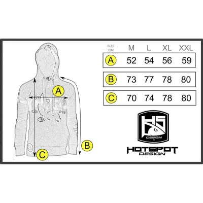 Sudadera de pesca HotSpot Desing PIKE THE BADDEST Talla M