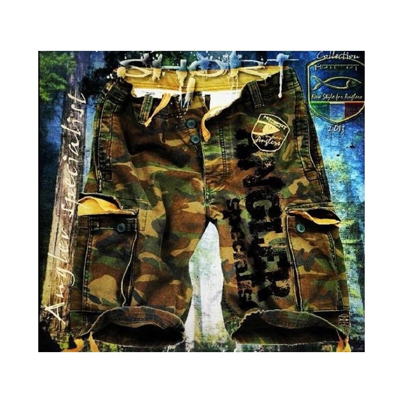 Pantalón corto de pesca HotSpot Desing ANGLER SPECIALIST Talla M
