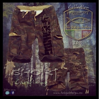 Pantalón corto de pesca HotSpot Desing CARPFISHING Talla M
