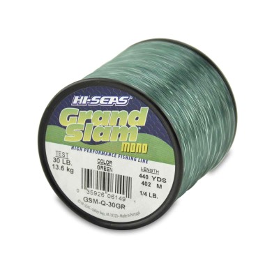 Monofilamento HI-SEAS Grand Slam 30 lbs GREEN
