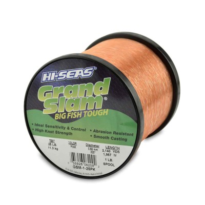 Monofilamento HI-SEAS Grand Slam 25 lbs PINK