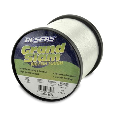 Monofilamento HI-SEAS Grand Slam 50 lbs CLEAR