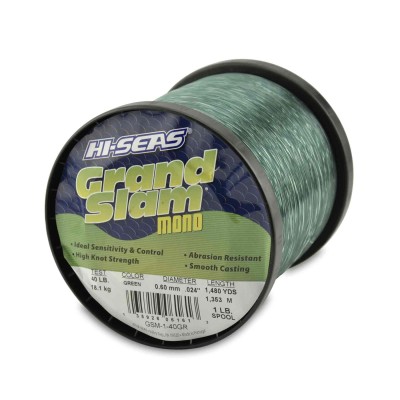 Monofilamento HI-SEAS Grand Slam 40 lbs GREEN