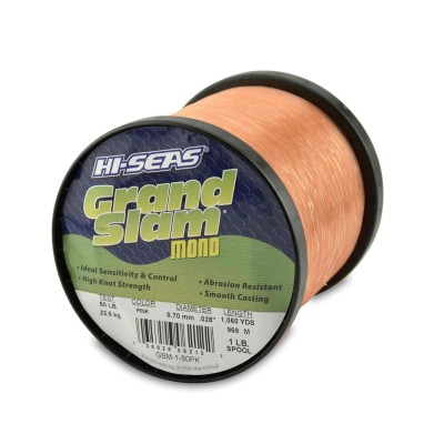 Monofilamento HI-SEAS Grand Slam 50 lbs PINK