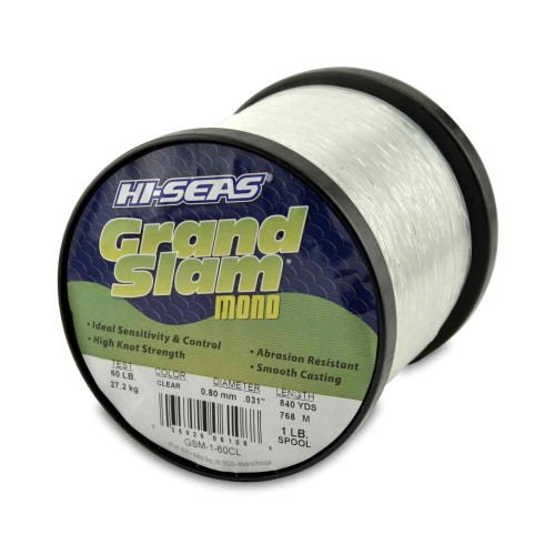 Monofilamento HI-SEAS Grand Slam 60 lbs CLEAR