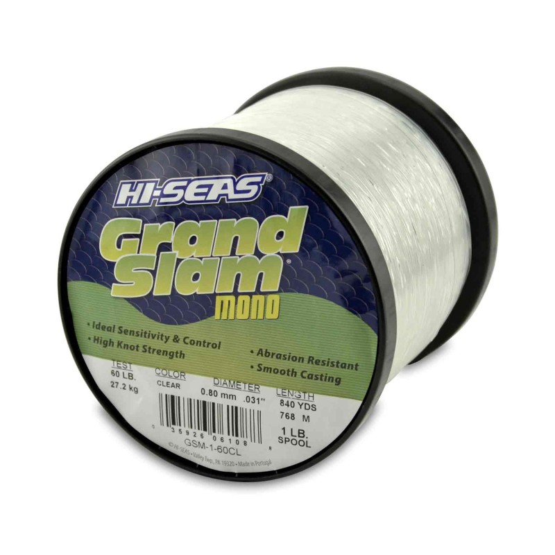 Monofilamento HI-SEAS Grand Slam 60 lbs CLEAR