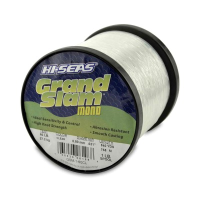 Monofilamento HI-SEAS Grand Slam 60 lbs CLEAR