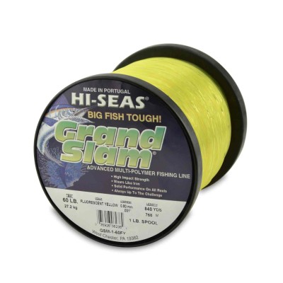Monofilamento HI-SEAS Grand Slam 60 lbs YELLOW