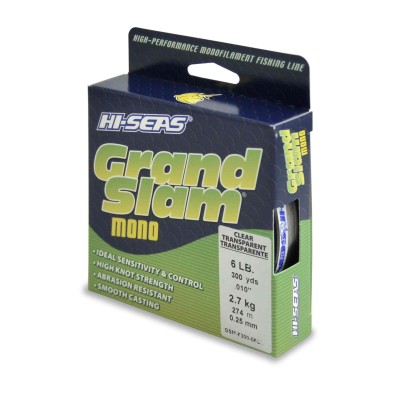 Monofilamento HI-SEAS Grand Slam 6 lbs CLEAR