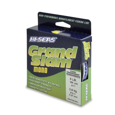 Monofilamento HI-SEAS Grand Slam 8 lbs CLEAR