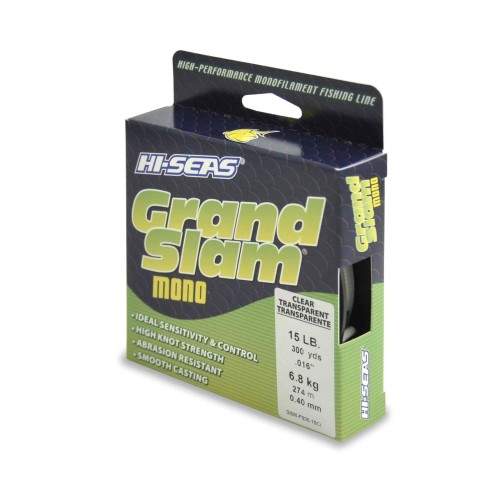 Monofilamento HI-SEAS Grand Slam 15 lbs CLEAR