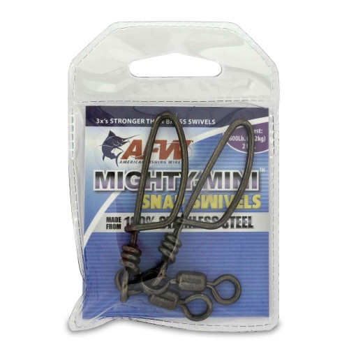 Grillete HI-SEAS MIGHTY-MINI SNAP SWIVELS 4/0