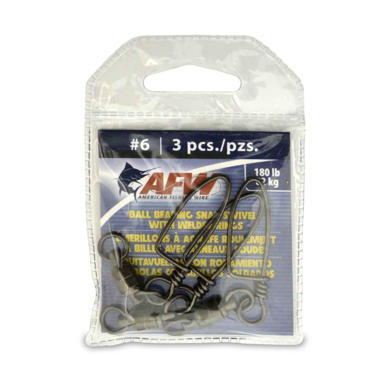 Grillete HI-SEAS BALL-BEARING SNAP SWIVELS 6