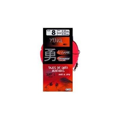 Bajo linea YUKI 3 anzuelos del 4 con hilo 0.30