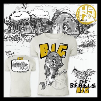 Camiseta de pesca HotSpot Desing BIG