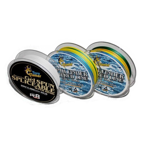 Trenzado TORO TAMER 8 fibras 0.28 mm / 300m / verde