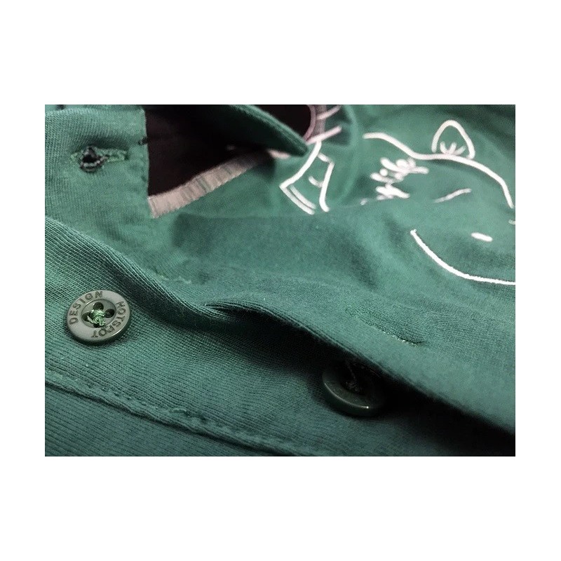 Polo de pesca HotSpot Desing CARPFISHING ECO 2.0 Talla M