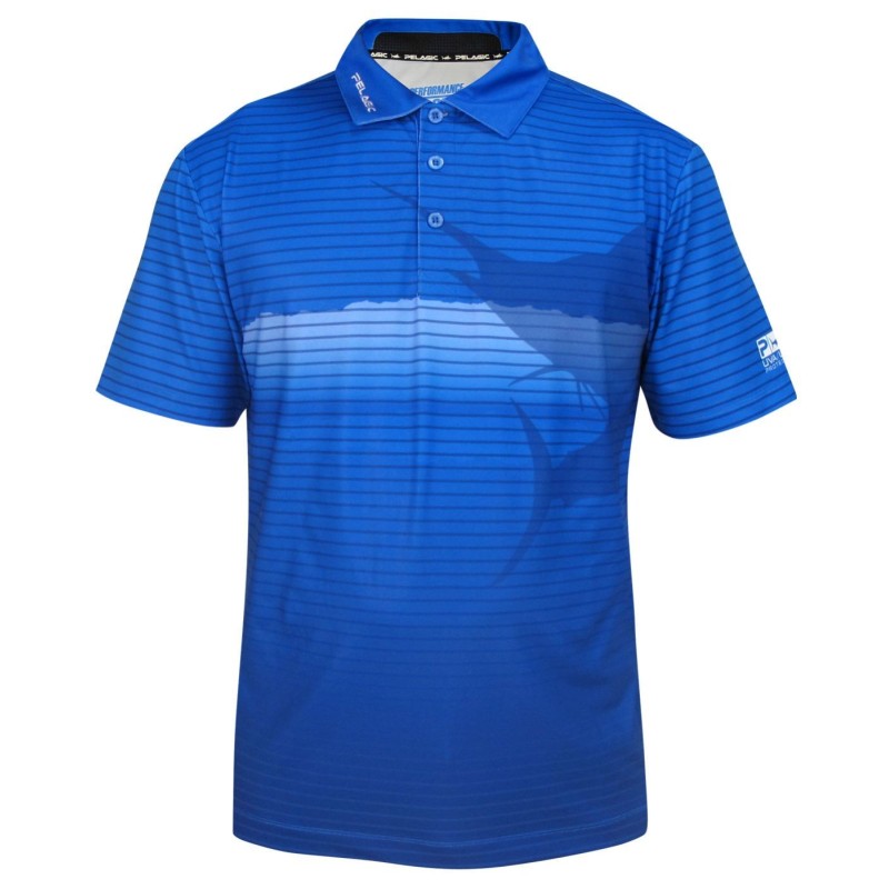 Polo de pesca PELAGIC MARLIN PERFORMANCE TECH POLO Talla M