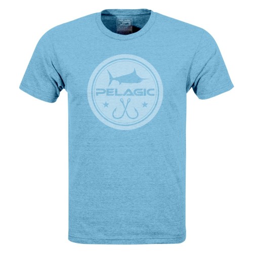 Camiseta de pesca PELAGIC BLACK LABEL CIRCLE LOGO TEE Talla L