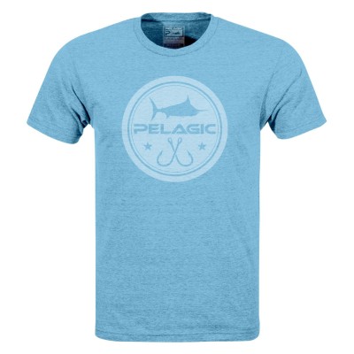 Camiseta de pesca PELAGIC BLACK LABEL CIRCLE LOGO TEE Talla L