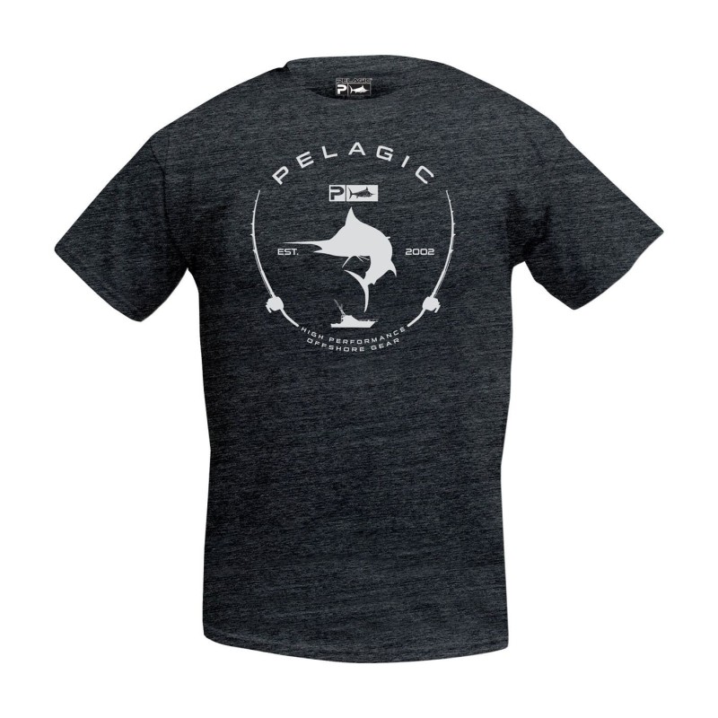 Camiseta de pesca PEAGIC PREMIUM ELECTRIC MARLIN TEE Talla L
