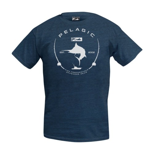 Camiseta de pesca PEAGIC PREMIUM ELECTRIC MARLIN TEE Talla L