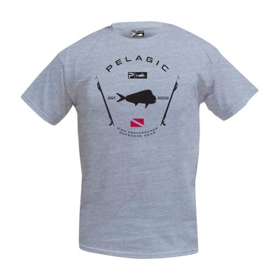 Camiseta de pesca PELAGIC PREMIUM ELECTRIC BLUEFIN TEE Talla L