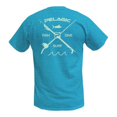 Camiseta de pesca PELAGIC PREMIUM ELECTRIC DORADO TEE Talla L