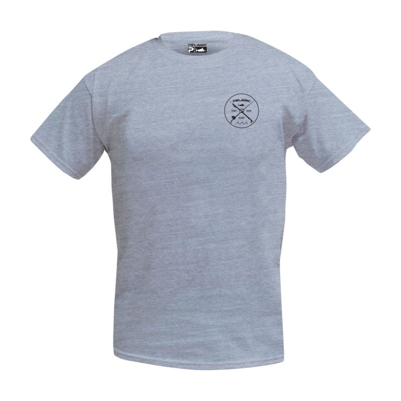 Camiseta de pesca PELAGIC PREMIUM FISH DIVE SURF TEE Talla L