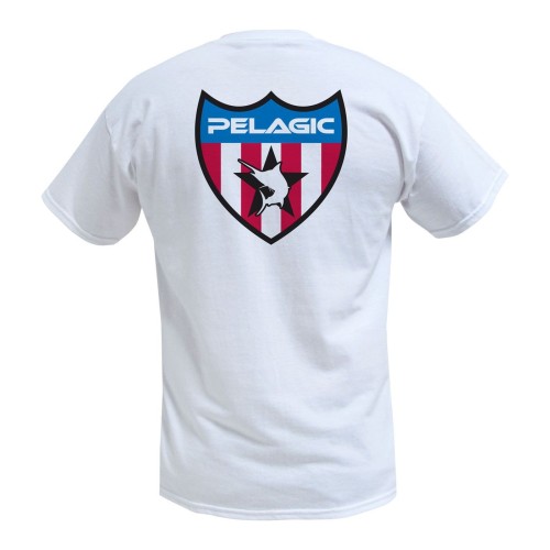 Camiseta de pesca PELAGIC AMERICAN CAMO TEE Talla L