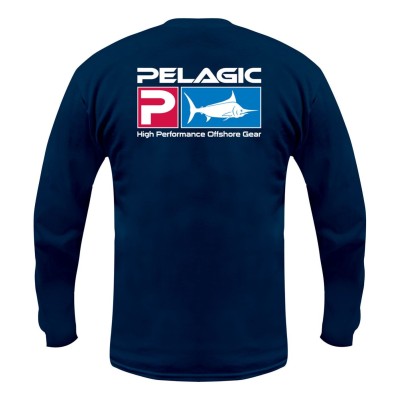 Camiseta de pesca PELAGIC DELUXE LS TEE Talla L