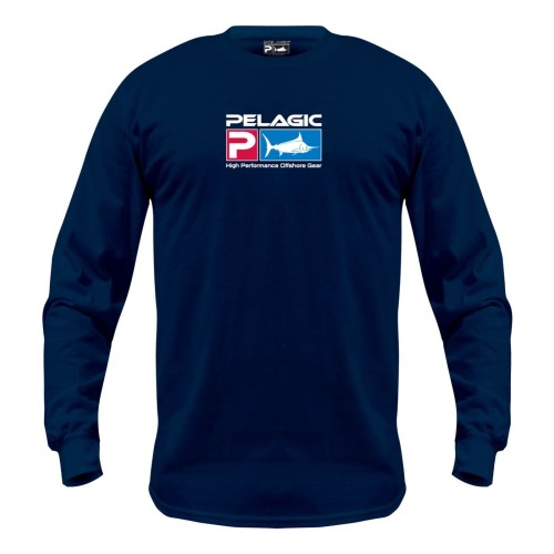 Camiseta de pesca PELAGIC DELUXE LS TEE Talla L