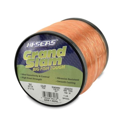 Monofilamento HI-SEAS Grand Slam 60 lbs PINK