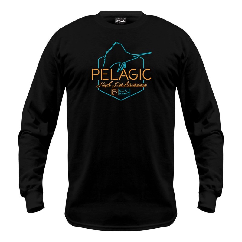 Camiseta de pesca PELAGIC OPEN LATE LS TEE Talla M