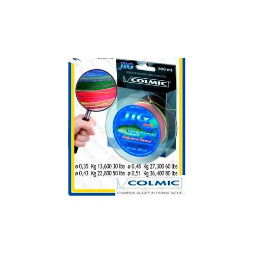 Trenzado COLMIC RAINBOW 80 lbs