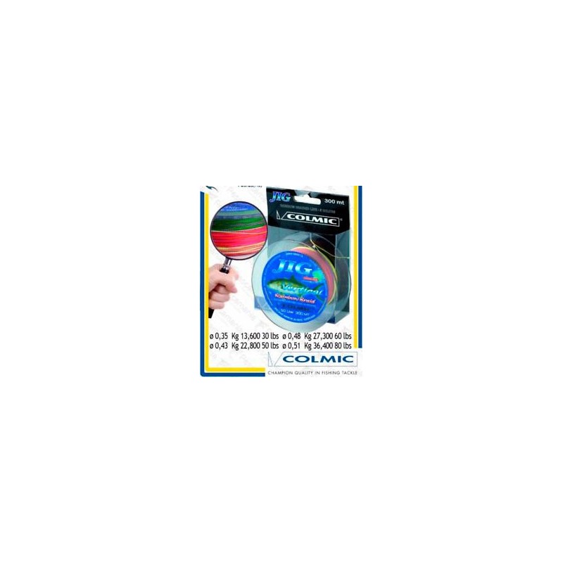 Trenzado COLMIC RAINBOW 80 lbs