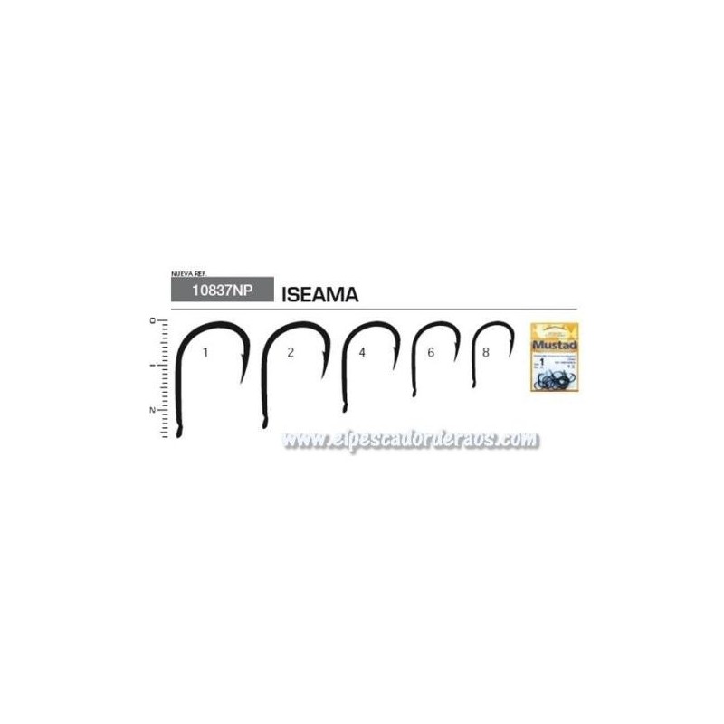 Anzuelo MUSTAD ISEAMA Nº 4