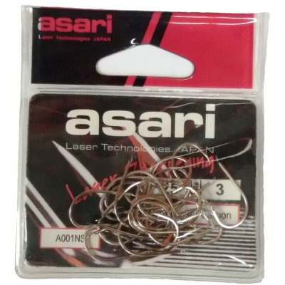 Anzuelo ASARI CHINU LASER CARBON 1/0