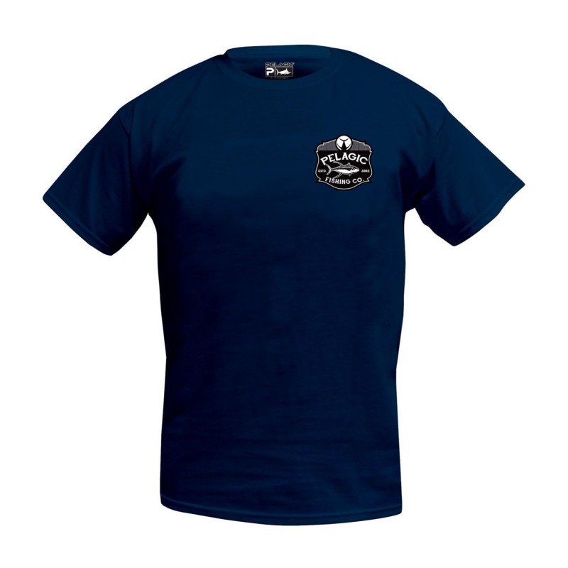 Camiseta de pesca PELAGIC ESTABLISHED LOGO TEE Talla M