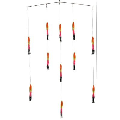 Excitador SQUIDNATION 36 inch Bar with 9 Inch Shell Squids