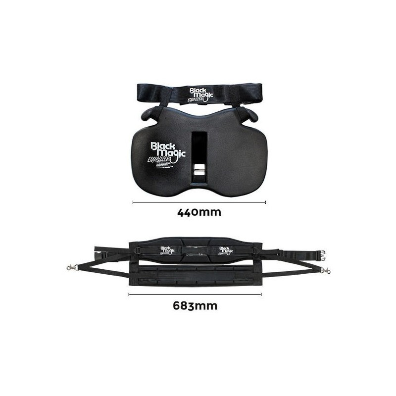 Kit BLACK MAGIC  Equalizer Fighting Belt and Harness Set  JUNIOR