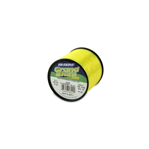 Monofilamento HI-SEAS Grand Slam 20 lbs AMARILLO
