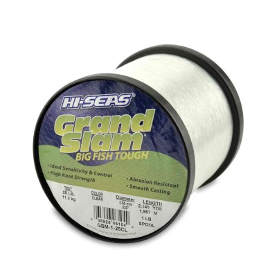 Monofilamento HI-SEAS Grand Slam 25 lbs CLEAR